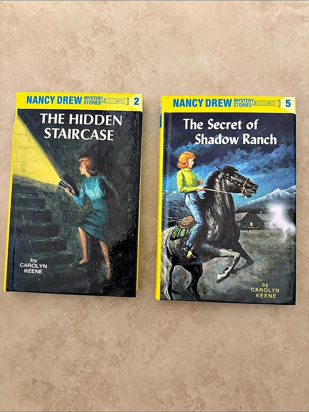 Nancy Drew Mystery Stories: The Hidden Staircase and The Secret of Shadow Ranch
